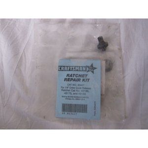 New Craftsman Ratchet Repair‎ Kit No 43427 for 1/4" drive quick release No 43186